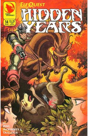 Elfquest: Hidden Years 14 published by Warp with cover art by Wendy Pini