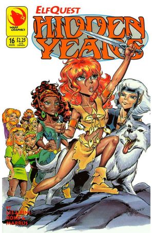 Elfquest: Hidden Years 16 published by Warp with cover art by Brandon McKinney