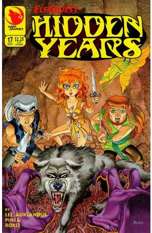 Elfquest: Hidden Years 17 published by Warp with cover art by O.F. Roko