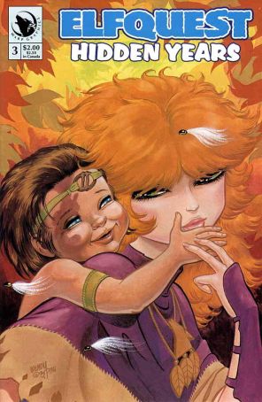 Elfquest: Hidden Years 3 published by Warp with cover art by Wendy Pini