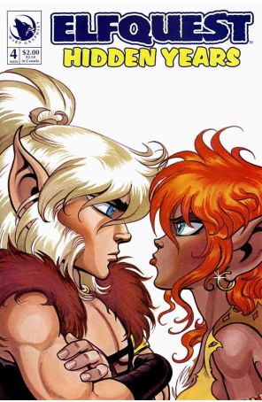 Elfquest: Hidden Years 4 published by Warp with cover art by Wendy Pini