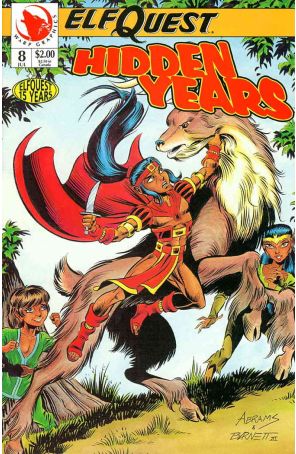 Elfquest: Hidden Years 8 published by Warp with cover art by Paul Abrams