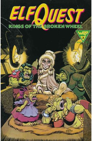 Elfquest: Kings of the Broken Wheel 2 published by Warp with cover art by Wendy Pini