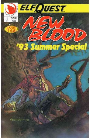 Elfquest: New Blood Special 1 published by Warp with cover art by Dave DeVries