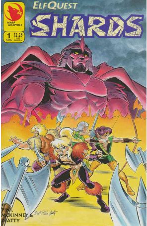 Elfquest: Shards 1 published by Warp with cover art by Brandon McKinney