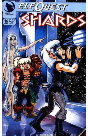 Elfquest: Shards 16 published by Warp with cover art by Wendy Pini