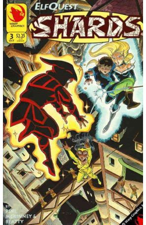 Elfquest: Shards 3 published by Warp with cover art by Brandon McKinney