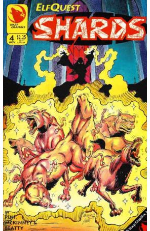 Elfquest: Shards 4 published by Warp with cover art by Brandon McKinney