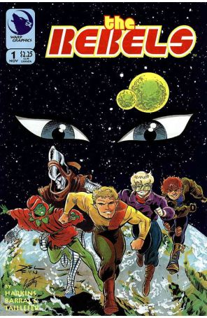 Elfquest: The Rebels 1 published by Warp with cover art by Delfin Barral