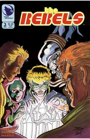 Elfquest: The Rebels 2 published by Warp with cover art by Delfin Barral