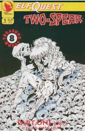 Elfquest: Two-Spear 1 published by Warp with cover art by Delfin Barral