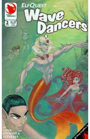 Elfquest: Wavedancers 2 published by Warp with cover art by Jozef Szekeres