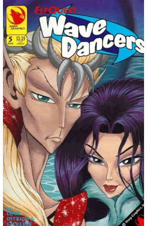 Elfquest: Wavedancers 5 published by Warp with cover art by Jozef Szekeres