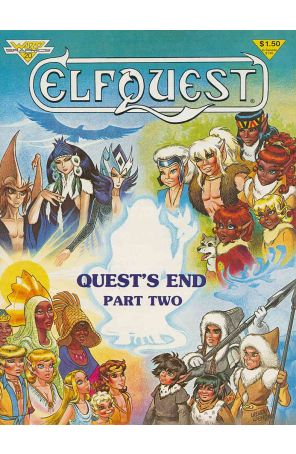 Elfquest 20 published by Warp with cover art by Wendy Pini