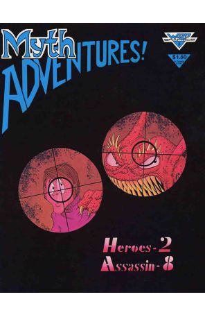 Mythadventures 3 published by Warp with cover art by Phil Foglio