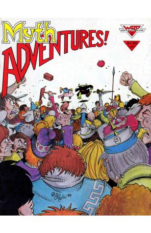 Mythadventures 4 published by Warp with cover art by Phil Foglio