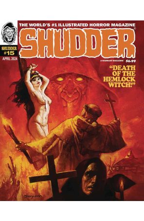 Shudder 15 published by Warrant with cover art by Sanjulián