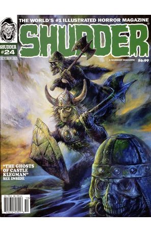 Shudder 24 published by Warrant with cover art by Jeff Easley