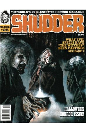 Shudder 25 published by Warrant with cover art by Santos Zaballos