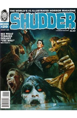 Shudder 29 published by Warrant with cover art by Sanjulián