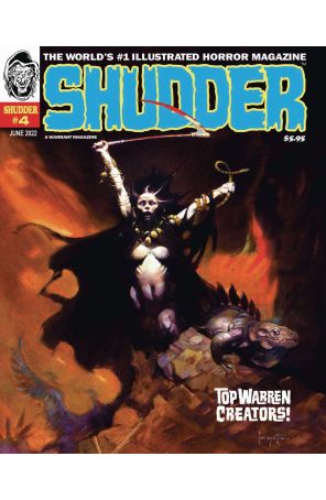 Shudder 4 published by Warrant with cover art by Frank Frazetta