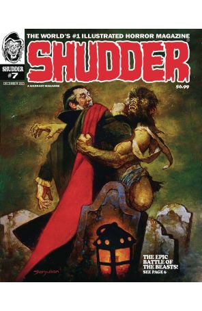 Shudder 7 published by Warrant with cover art by Sanjulian