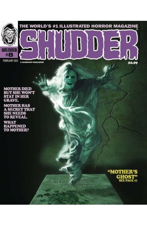 Shudder 8 published by Warrant with cover art by Fred Stesney