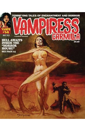 Vampiress Carmilla 14 published by Warrant with cover art by Sanjulian