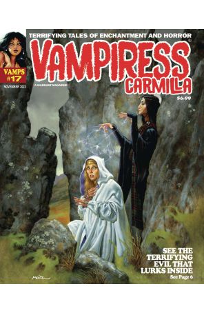 Vampiress Carmilla 17 published by Warrant with cover art by Don Maitz