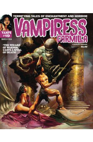 Vampiress Carmilla 19 published by Warrant with cover art by Ken Kelly