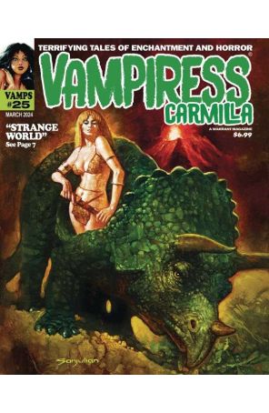 Vampiress Carmilla 25 published by Warrant with cover art by Sanjulián