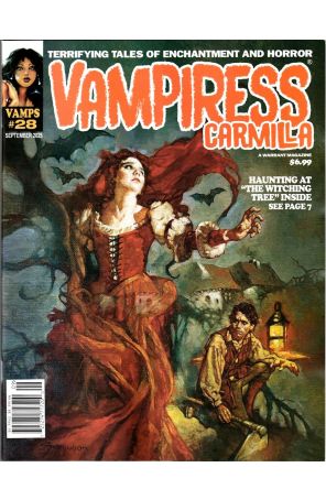Vampiress Carmilla 28 published by Warrant with cover art by Sanjulián