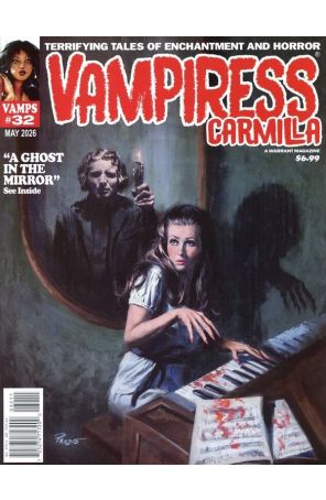 Vampiress Carmilla 32 published by Warrant with cover art by Vic Prezio