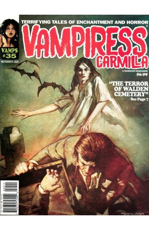 Vampiress Carmilla 35 published by Warrant with cover art by Sanjuli&aacute;n