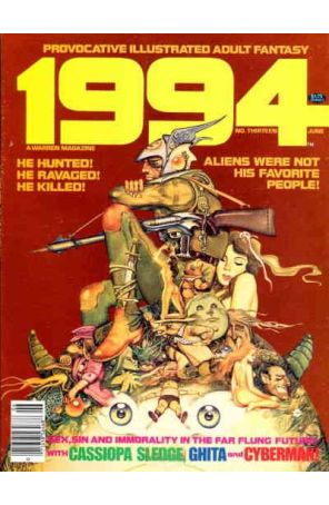 1994 Magazine 13 published by Warren with cover art by Jose Bea