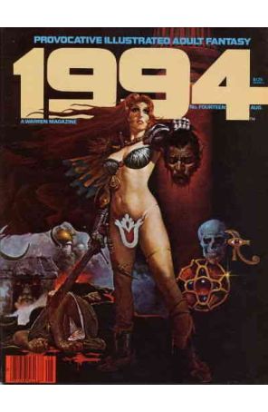 1994 Magazine 14 published by Warren with cover art by Manuel Sanjulian
