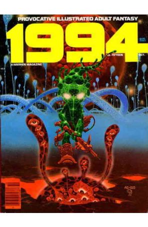1994 Magazine 15 published by Warren with cover art by A2-120