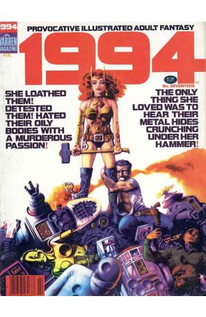 1994 Magazine 17 published by Warren with cover art by Bill Dubay and Jim Stenstrum