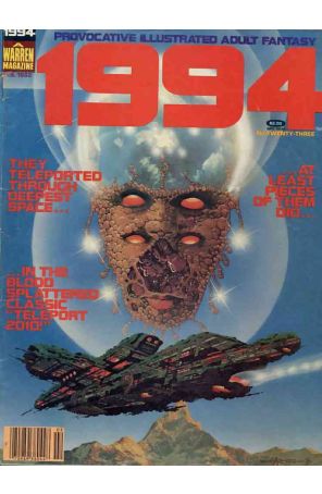 1994 Magazine 23 (Newsstand) published by Warren with cover art by Alex Niño