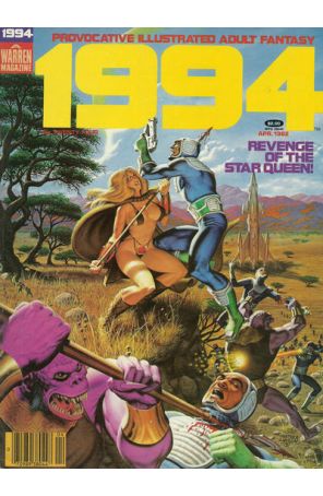 1994 Magazine 24 (Newsstand) published by Warren with cover art by Steve Fastner and Richard Larson
