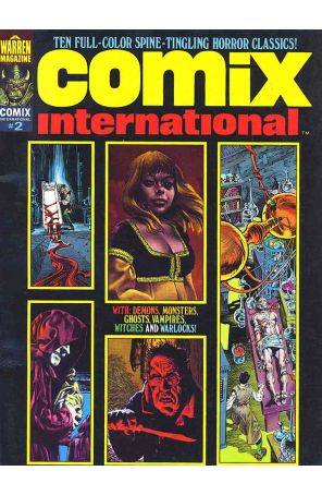 Comix International 2 published by Warren with cover art by Rich Corben, Bernie Wrightson