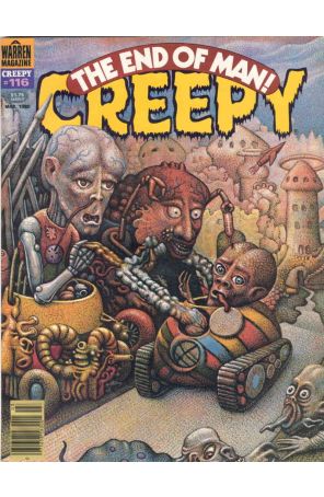 Creepy (Magazine) 116 published by Warren with cover art by Terrance Lindall