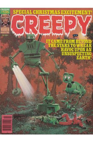 Creepy (Magazine) 135 (Newsstand) published by Warren with cover art by Richard Courtney