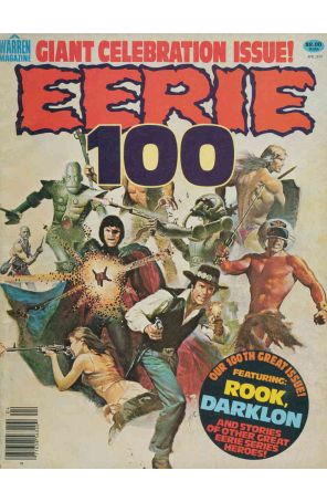 Eerie (Warren) 100 published by Warren with cover art by Penalva