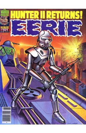 Eerie (Warren) 101 published by Warren with cover art by Jim Laurier