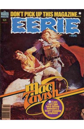 Eerie (Warren) 105 published by Warren with cover art by Penalva