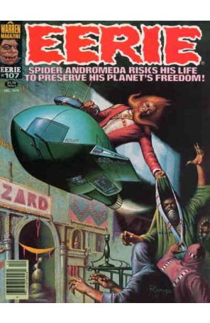 Eerie (Warren) 107 published by Warren with cover art by Romas Kukalis