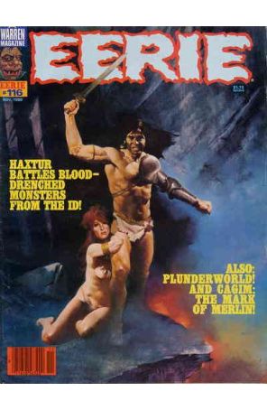 Eerie (Warren) 116 published by Warren with cover art by Enrich