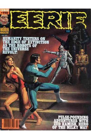 Eerie (Warren) 119 published by Warren with cover art by Bob Larkin