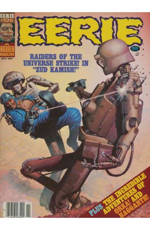 Eerie (Warren) 126 published by Warren with cover art by Richard Corben